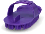 Étrille en plastique souple 180 x 90 mm violette – Vplast Original