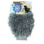 Gant de brossage en microfibre pour chien, 24 x 18 cm – Royal Dry