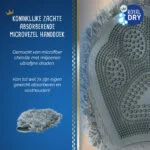 Gant de brossage en microfibre pour chien, 24 x 18 cm – Royal Dry – Image 3