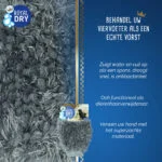 Gant de brossage en microfibre pour chien, 24 x 18 cm – Royal Dry – Image 4