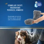 Serviette pour chien en microfibre avec poches pour les mains, 35 x 81 cm – Royal Dry – Image 6