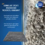 Tapis de repas en microfibre avec face antidérapante, 61 x 45 cm – Royal Dry – Image 2