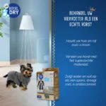 Peignoir pour chien en microfibre XS, longueur de dos de 30 à 35 cm – Royal Dry – Image 4