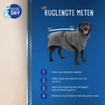 Peignoir pour chien en microfibre M, longueur de dos de 50 à 58 cm – Royal Dry – Image 6