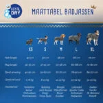 Robe de bain pour chien en microfibre XL, longueur de dos de 70 à 80 cm – Royal Dry – Image 5