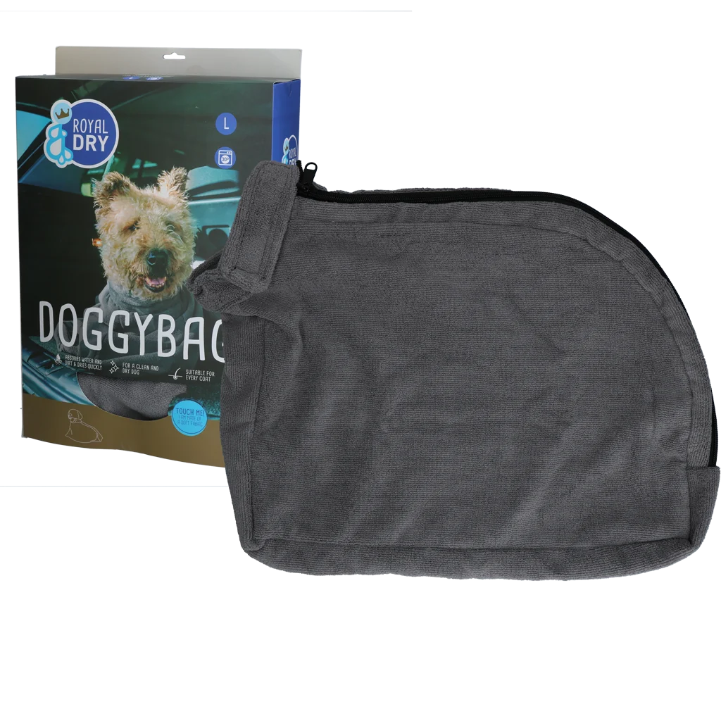 ROYA0053.png Sac séchant pour chien en microfibre L, longueur de dos 75 cm – Royal Dry Doggy Bag – Image 1