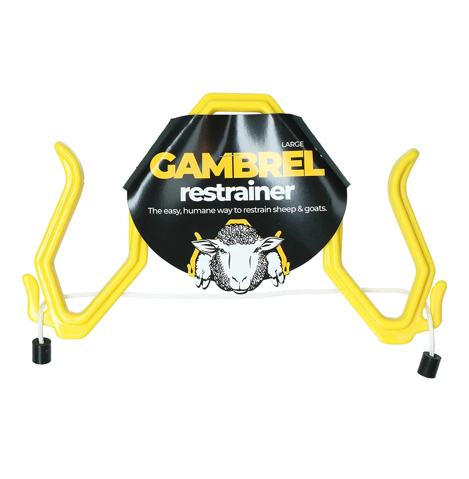 Dispositif de contention pour moutons en polycarbonate, 22,5 cm – Shoof Gambrel Restrainer L – Image 1