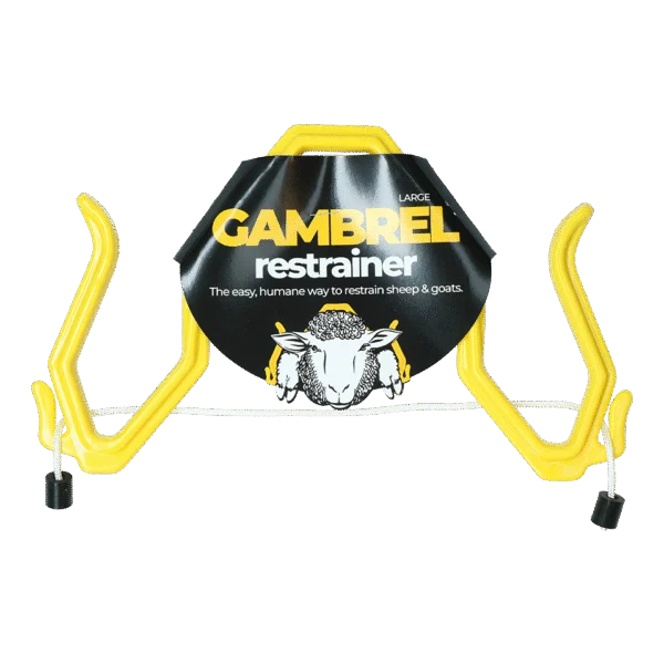 Dispositif de contention en polycarbonate pour moutons, 17 cm – Shoof Gambrel Restrainer S