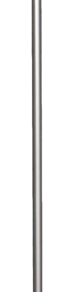 Manche de pelle en aluminium, 105 cm, 28 mm, poignée bleu foncé