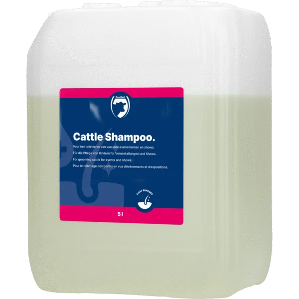 Shampooing pour bovins pour concours, 5 l – Excellent Cattle Shampoo