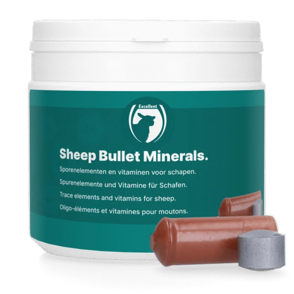 Bolus minéral pour moutons, 10 bolus avec 10 microbullets – Excellent Sheep Bullet