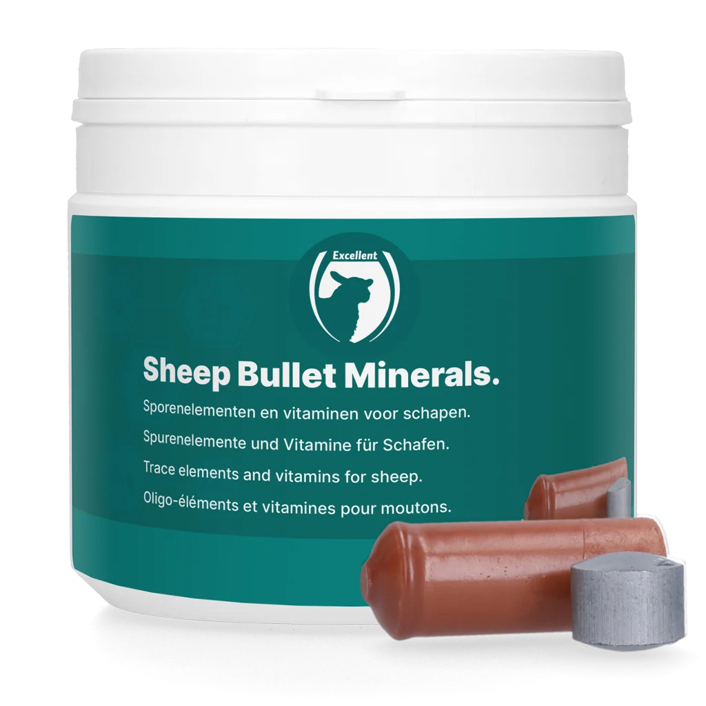 Bolus minéral pour moutons, 10 bolus avec 10 microbullets – Excellent Sheep Bullet – Image 1