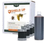 Kit parasol contre les mouches et les guêpes, 1 l de liquide et 4 tubes – Shield Up Stay Away Parasol Set
