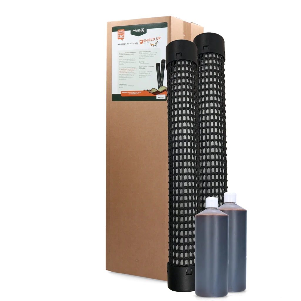 Kit de prairie contre les prédateurs, 2 tubes et 2 x 1 l de liquide – Shield Up Stay Away Weide Set Roofdieren – Image 1
