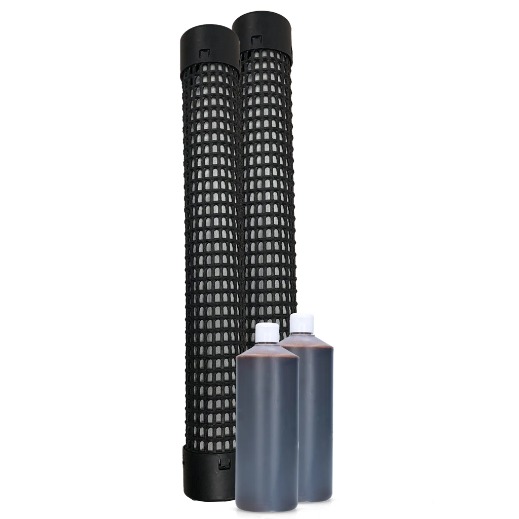 Kit de prairie contre les prédateurs, 2 tubes et 2 x 1 l de liquide – Shield Up Stay Away Weide Set Roofdieren – Image 2