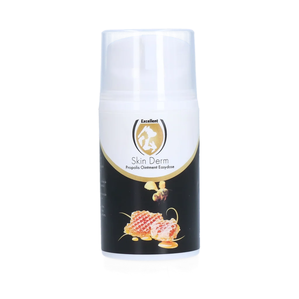 Pommade pour la peau à la propolis et au miel, 50 ml Easydose – Excellent Skin Derm Propolis & Honing Zalf – Image 1