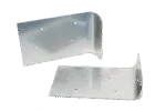 Protection pour porte enroulable en RVS304 avec 2 supports muraux – Skipper
