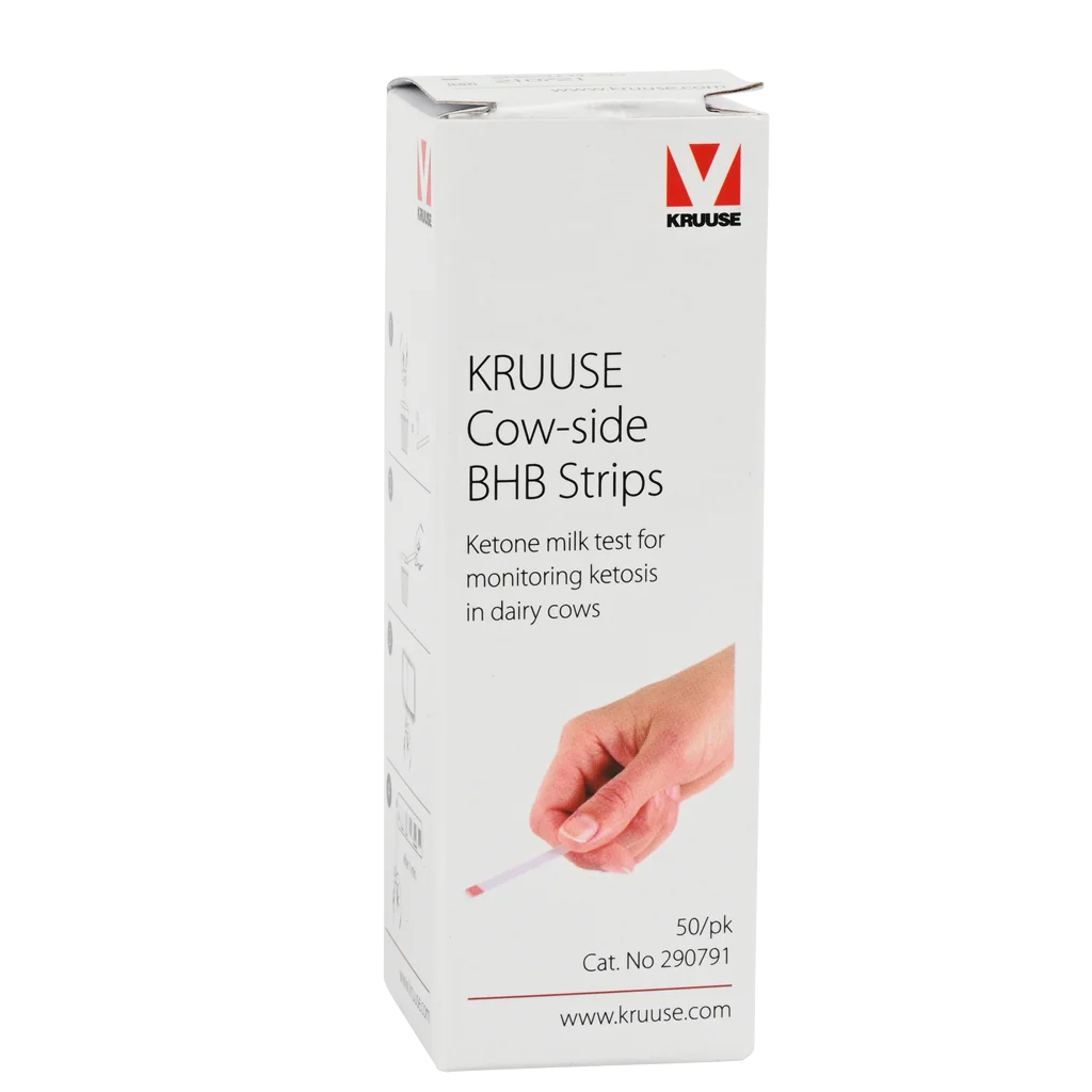 Bandelettes de test du lait pour vaches laitières, 50 pièces – KRUUSE bandelettes de test du lait pour la cétose – Image 2