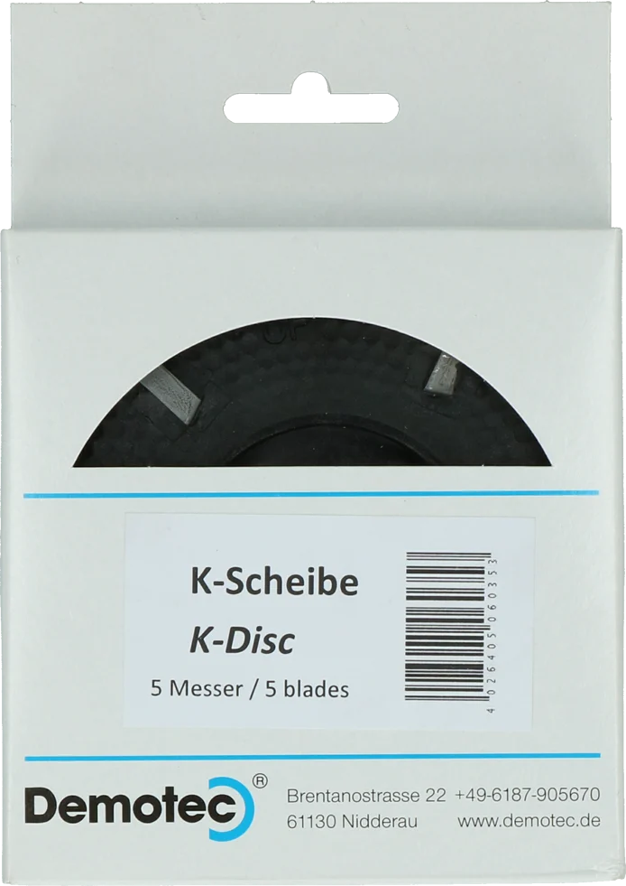 SLIJ0001DC.png Disque de meulage à 5 lames, 100 mm – Demotec K Disc – Image 1
