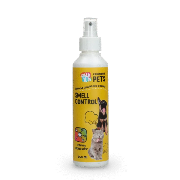Désodorisant en spray pour les espaces de vie des animaux 250 ml – Excellent Pets Smell Control