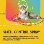 Désodorisant en spray pour les espaces de vie des animaux 250 ml – Excellent Pets Smell Control – Image 4