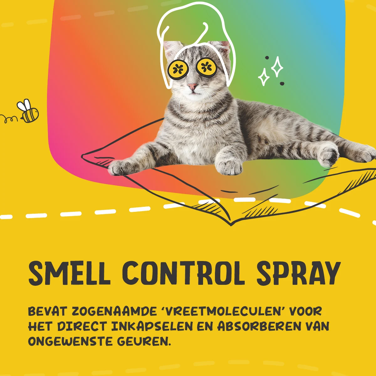 Désodorisant en spray pour les espaces de vie des animaux 250 ml – Excellent Pets Smell Control – Image 4