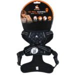 Harnais anti traction pour chien avec poignée, gris foncé XXS – Spotted! Pro No Pull