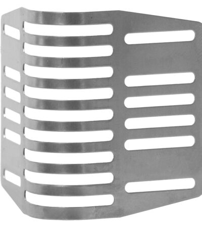 Grille de protection de joint vertical en acier inoxydable contre les nuisibles, 6 cm, SpouwSafe