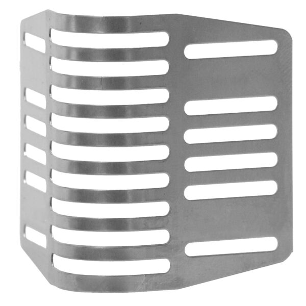Grille de protection de joint vertical en acier inoxydable contre les nuisibles, 6 cm, SpouwSafe