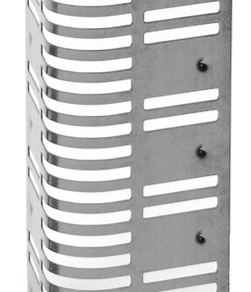 Grille de joint vertical en acier inoxydable contre les nuisibles, 9 cm, SpouwSafe