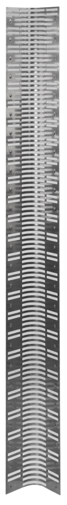 Grille de joint vertical en acier inoxydable contre les nuisibles, 50 cm