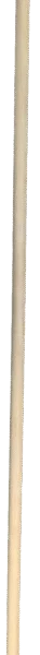 Manche pour logettes 220 cm, 28/30 mm