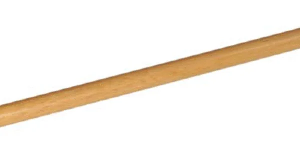 Manche en bois 24 x 1400 mm, verni
