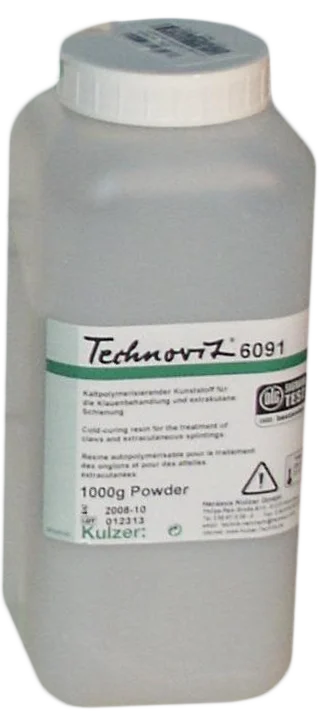 Poudre pour blocs pour onglons, 1 kg – Kulzer Technovit 6091 – Image 1