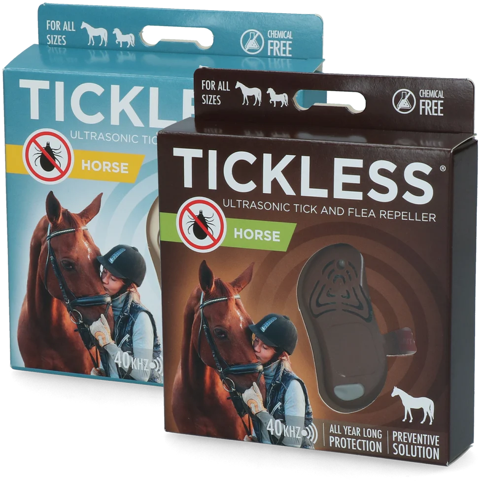 Répulsif anti tiques à ultrasons pour chevaux, beige – Tickless Horse – Image 4