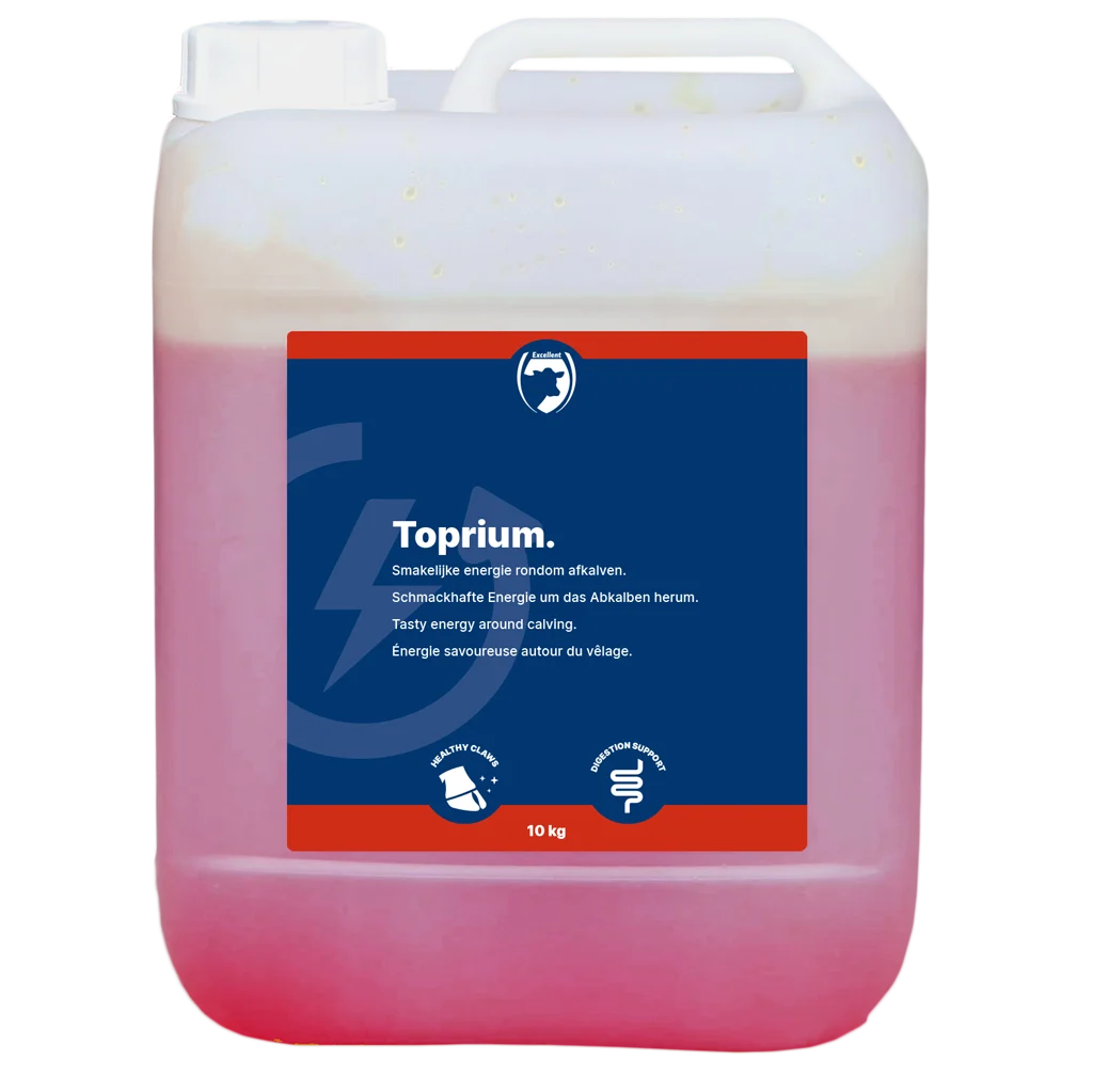 TOPR0010.png Aliment complémentaire pour vaches laitières autour du vêlage, 10 kg – Excellent Toprium – Image 1