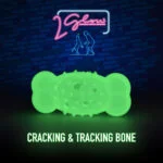 Os lumineux pour chien – 2 Glow Cracking & Tracking Bone – Image 3