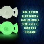 Balle lumineuse pour chien – 2 Glow Treat Ball on Call – Image 4