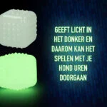 Jouet lumineux pour chien – 2 Glow Tear the Square – Image 4