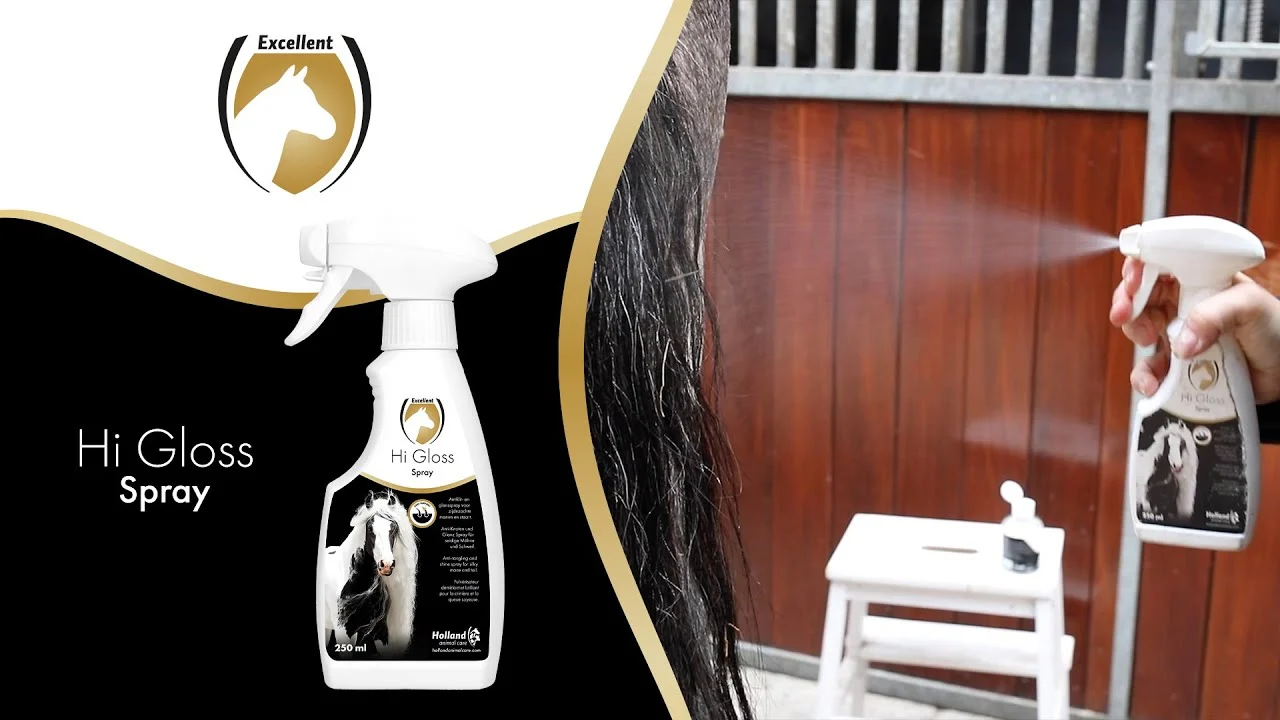 Spray démêlant pour crinière et queue, 5 l – Excellent Horse Hi Gloss Spray Refill – Image 2