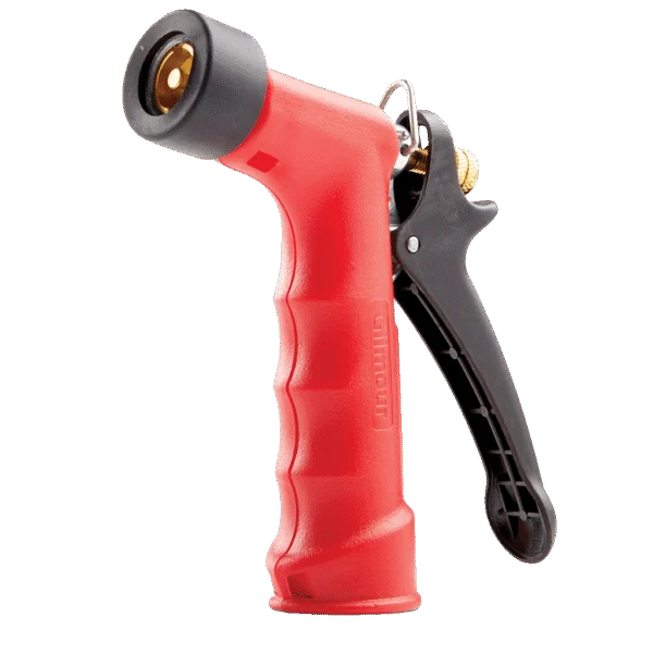 Pistolet d’arrosage pour trayons avec poignée isolante et bouton de réglage – Gilmour