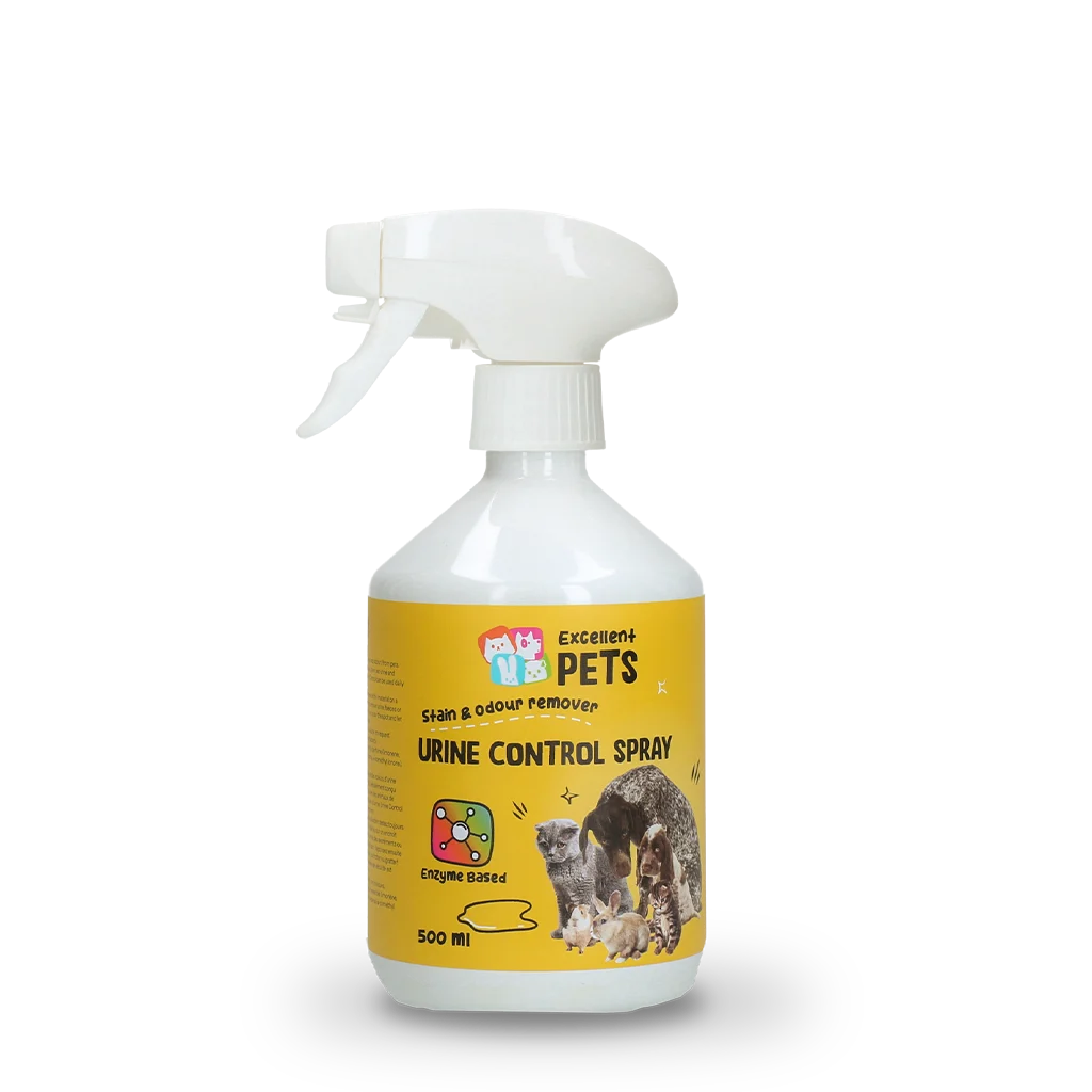 Spray contre les taches et les odeurs d’urine, 500 ml – Excellent Pets Urine Control Spray – Image 1