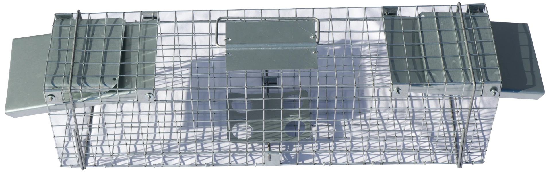 Piège de passage en acier galvanisé pour fouines et rats, 65 x 17 x 20 cm – Hofman Pest Control – Image 1