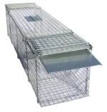 Piège tunnel en acier galvanisé pour fouines et rats, 122 x 29 x 32 cm – Hofman Pest Control