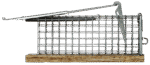 Piège à souris à capture vivante avec fond en bois, 13 x 5 x 5 cm – Hofman Pest Control Dura