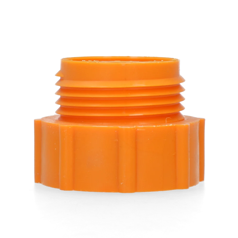 Joint de pompe pour fûts non revêtus, orange, 5,5 x 7 x 7 cm – Image 1
