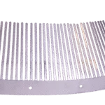 Grille anti-oiseaux en acier inoxydable pour tuiles, 1000 mm, hauteur des pointes 75 mm – VentiStrip XL75 – Image 2