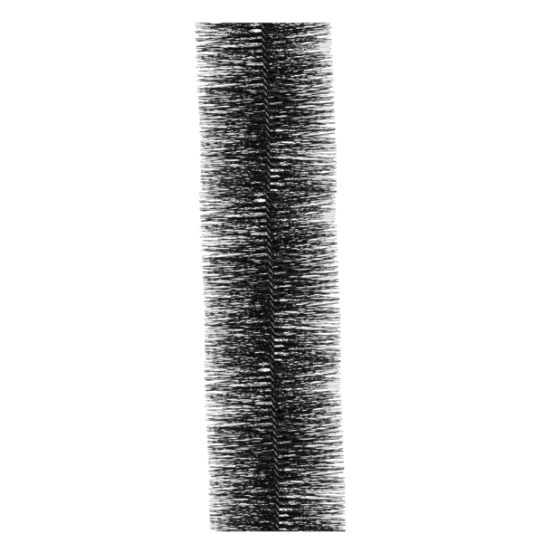 Brosse anti-intrusion pour tuiles, 1 m, Ø 200 mm – VentiStrip VentiBrush
