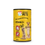 Poudre complémentaire pour chiens et chats avec vitamine E et sélénium, 250 g – Excellent Pets Vitamin E+