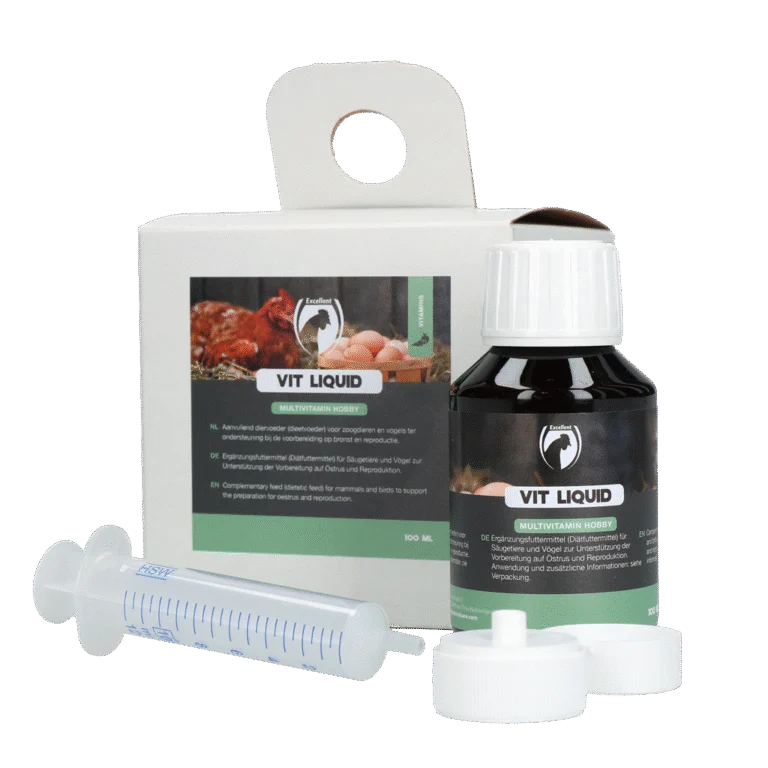Multivitamines liquides pour poules, 100 ml – Excellent Vit Liquid Multivitamine Hobby